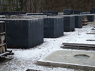 Plac produkacja szamb betonowych Oświęcim
